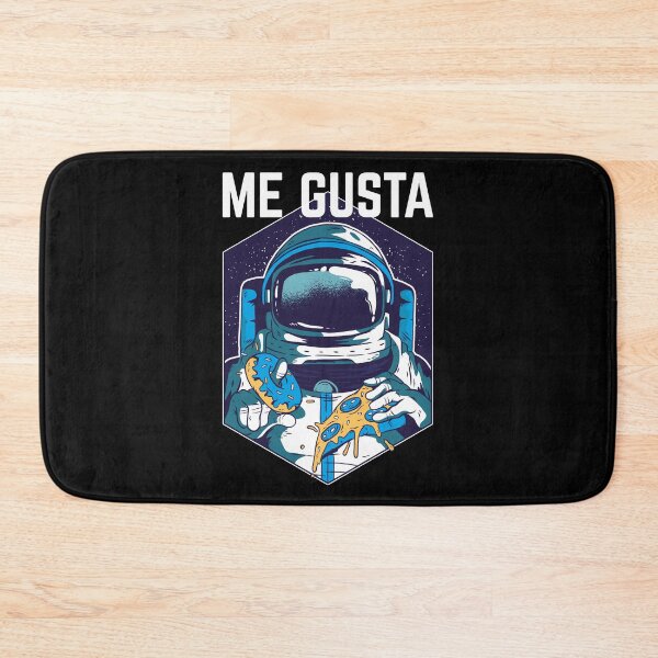 Item preview, Me Gusta Pizza Donut Astronaut Helmet Space Spain designed and sold by RJ-Art.