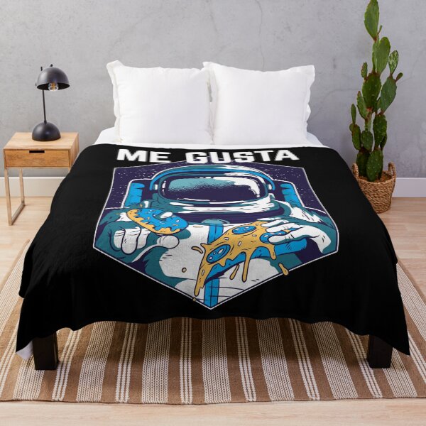 Item preview, Me Gusta Pizza Donut Astronaut Helmet Space Spain designed and sold by RJ-Art.