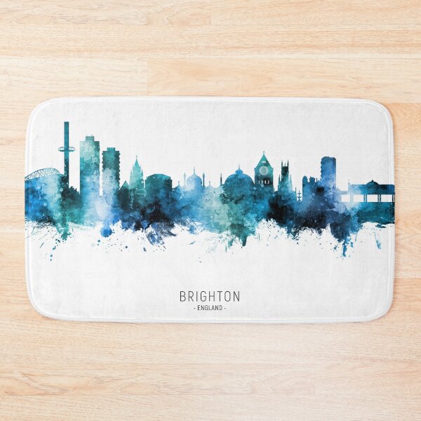 Item preview, Brighton England Skyline designed and sold by ArtPrints.