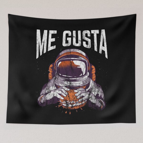 Item preview, Me Gusta Astronaut Helmet Space Burger Spain designed and sold by RJ-Art.
