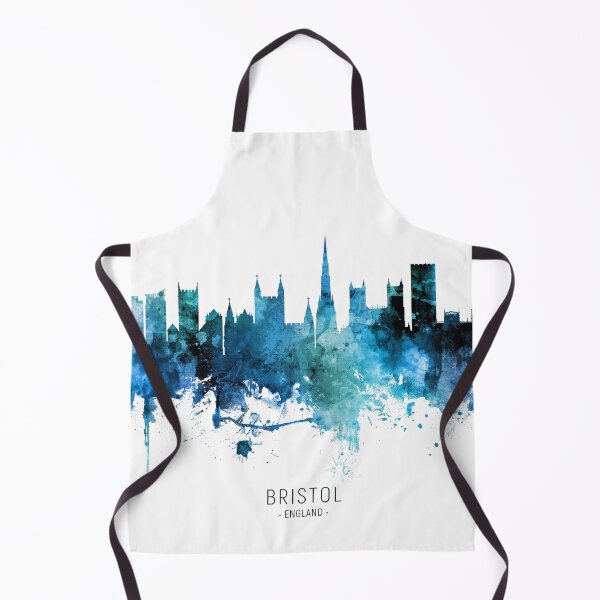 Aperçu de l'œuvre Bristol England Skyline créée et vendue par ArtPrints.