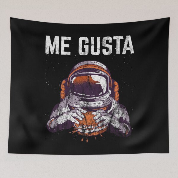 Item preview, Me Gusta Astronaut Helmet Space Burger Spain designed and sold by RJ-Art.
