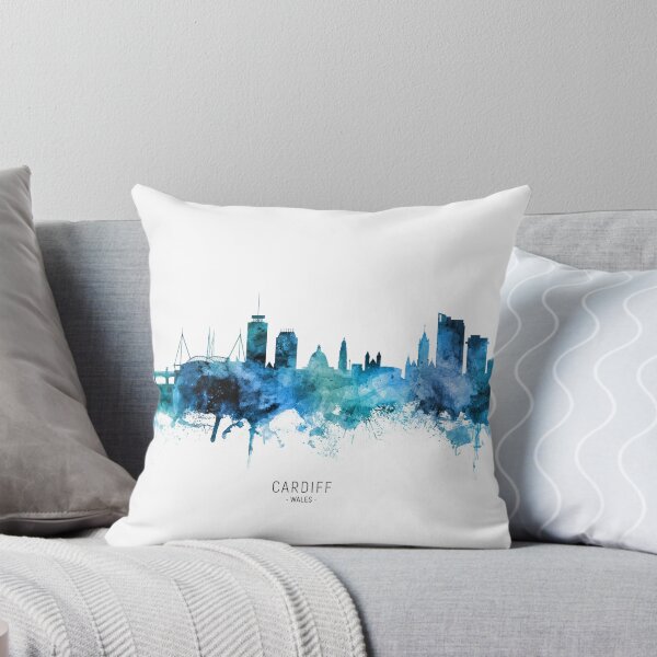 Item preview, Cardiff Wales Skyline designed and sold by ArtPrints.