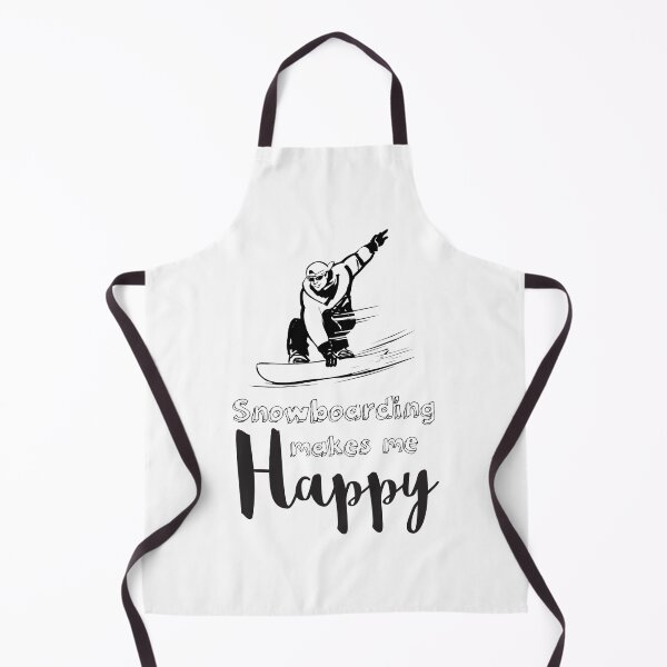Item preview, Snowboarding Makes Me Happy designed and sold by 4AllTimes.