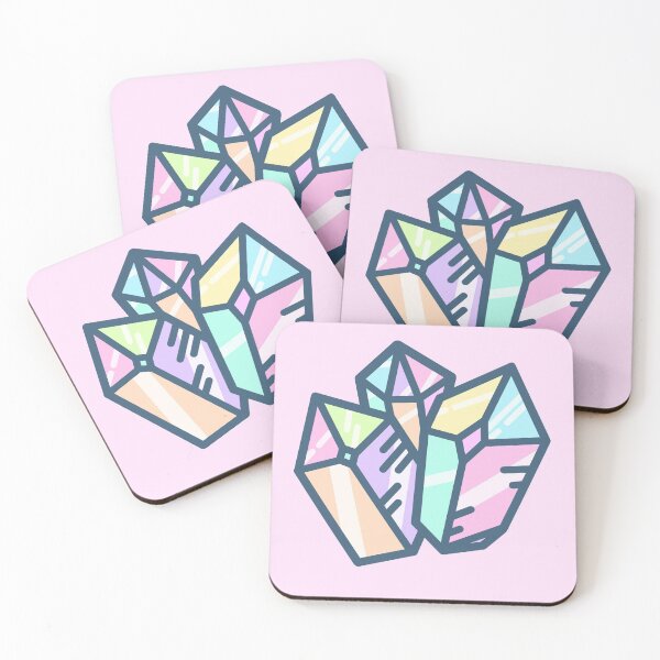 Item preview, Pastel crystals aura quartz designed and sold by Freakfla.