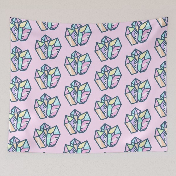 Item preview, Pastel crystals aura quartz designed and sold by Freakfla.