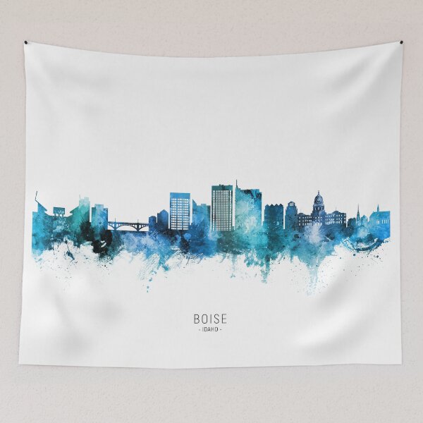 Item preview, Boise Idaho Skyline designed and sold by ArtPrints.