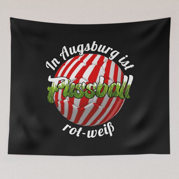 Item preview, Fußball Fussball Ausburg Sport Bayern Zusammen Rot Weiß Trainer Coach Liga Spiel Beautiful Fan Gift designed and sold by TheAplus.