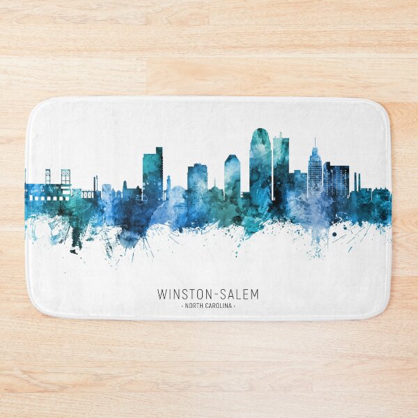 Item preview, Winston-Salem North Carolina Skyline designed and sold by ArtPrints.