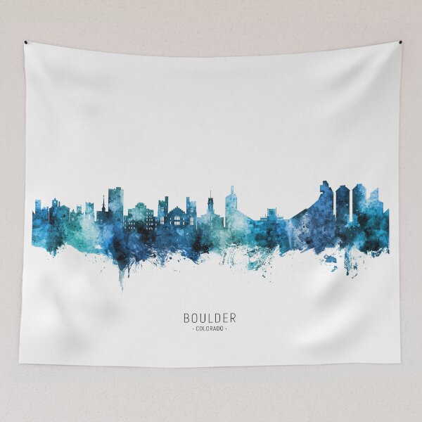 Item preview, Boulder Colorado Skyline designed and sold by ArtPrints.