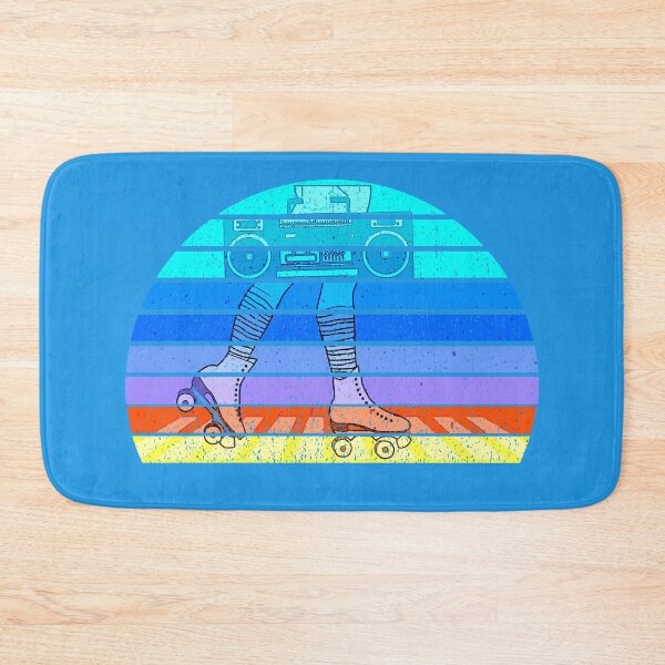 Item preview, 80's Retro Rollerskates How I Roll with my Boombox designed and sold by WOTUFAKA.