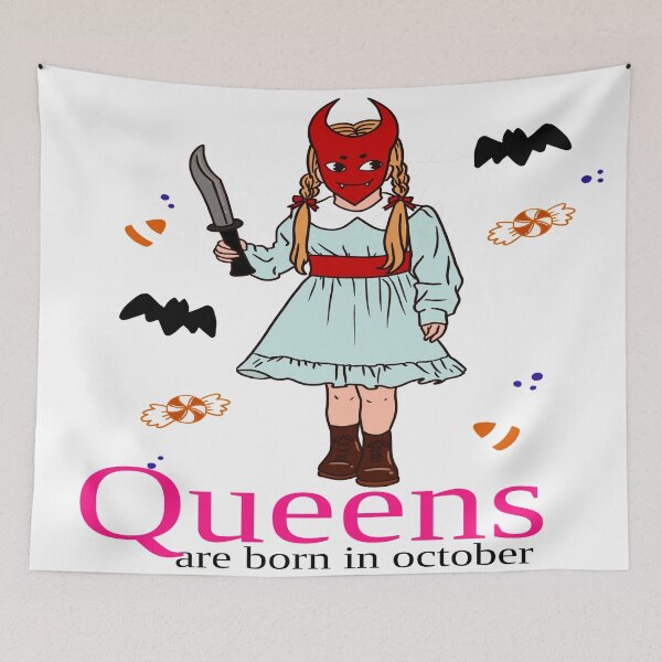 Item preview, Queens are born in october designed and sold by Apoorv Choudhary.