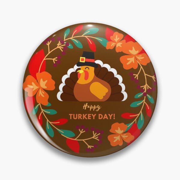 Item preview, HAPPY TURKEY DAY! (U.S.A.) designed and sold by Debbie-D-Pics.