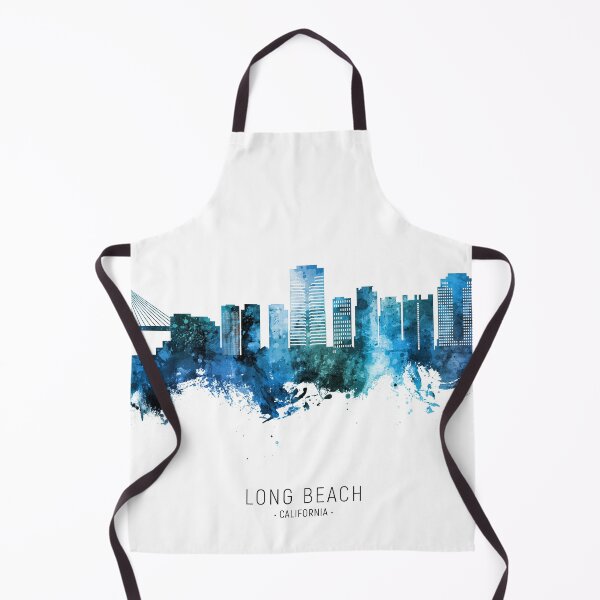 Item preview, Long Beach California Skyline designed and sold by ArtPrints.