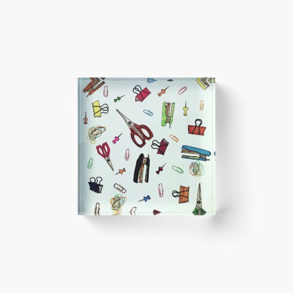 Item preview, Stationery lover, Back to school, paperclips, stapelers, office supplies  designed and sold by SoumyaShetty.