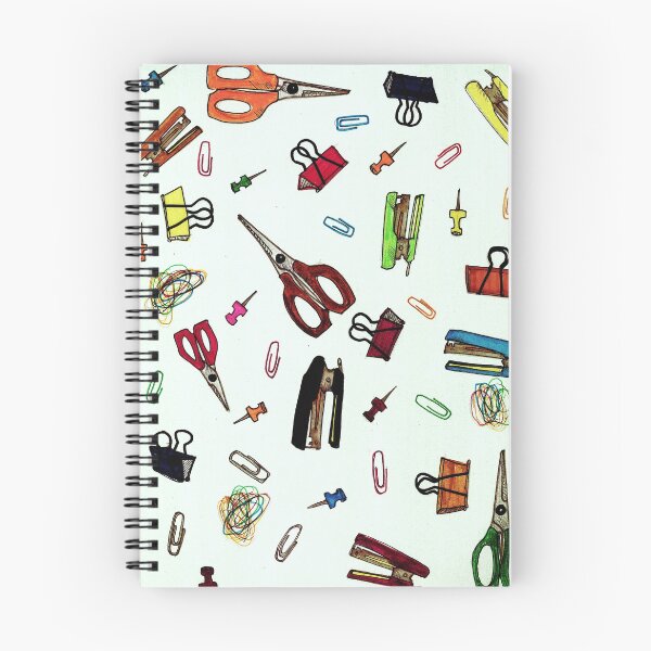 Item preview, Stationery lover, Back to school, paperclips, stapelers, office supplies  designed and sold by SoumyaShetty.