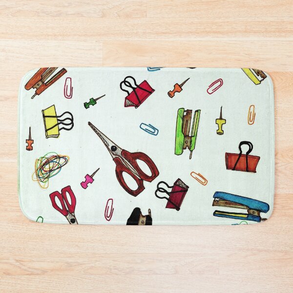 Item preview, Stationery lover, Back to school, paperclips, stapelers, office supplies  designed and sold by SoumyaShetty.