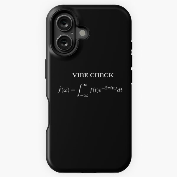 Item preview, VIBE CHECK (FOURIER ANALYSIS) designed and sold by noumen0ndesign.