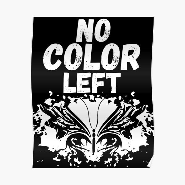 poster no color