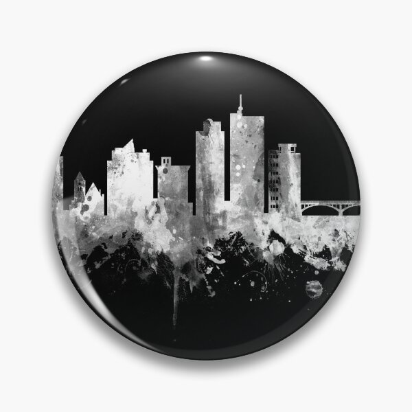Item preview, Cedar Rapids Iowa Skyline designed and sold by ArtPrints.