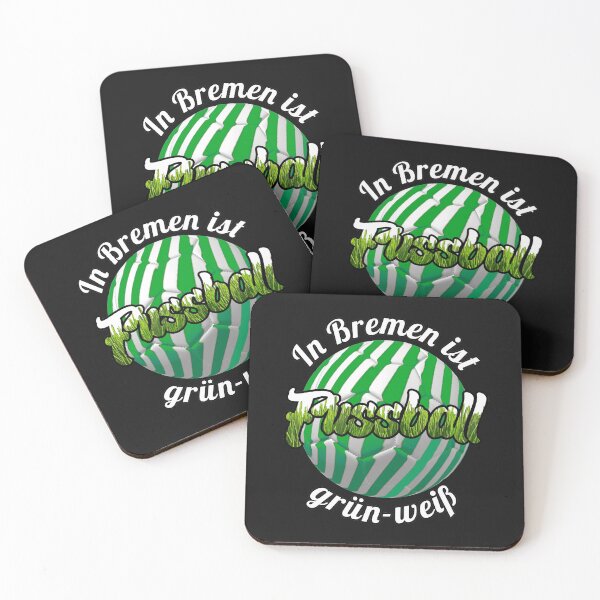 Item preview, Fußball Fussball Bremen Weser Sport norddeutsch Grün Weiß Trainer Coach Liga Spiel Beautiful Fan Gift designed and sold by TheAplus.