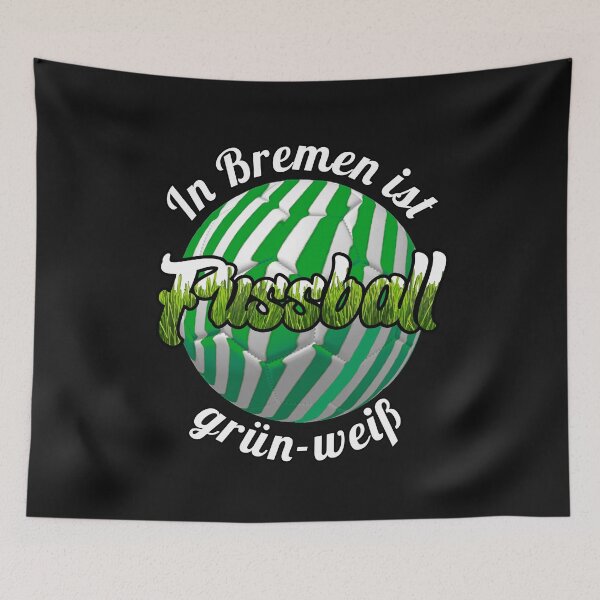 Item preview, Fußball Fussball Bremen Weser Sport norddeutsch Grün Weiß Trainer Coach Liga Spiel Beautiful Fan Gift designed and sold by TheAplus.