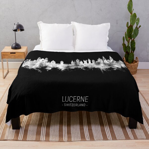 Item preview, Lucerne Switzerland Luzern Skyline designed and sold by ArtPrints.