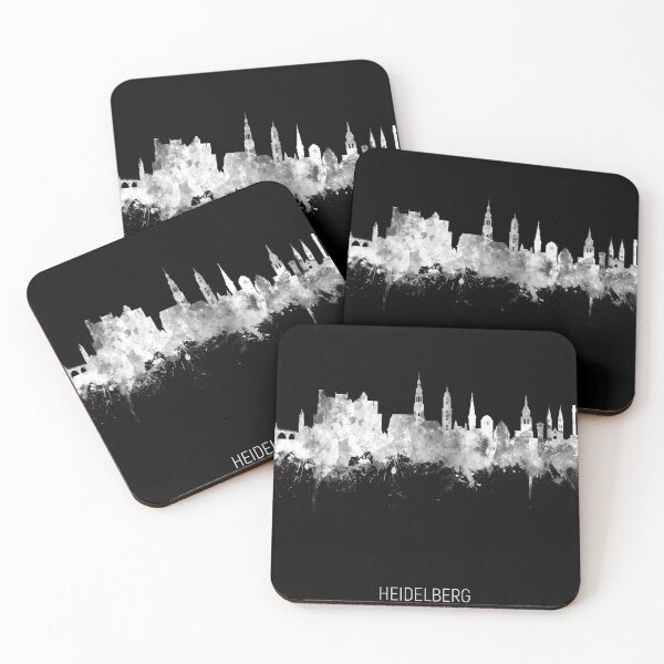Item preview, Heidelberg Germany Skyline designed and sold by ArtPrints.