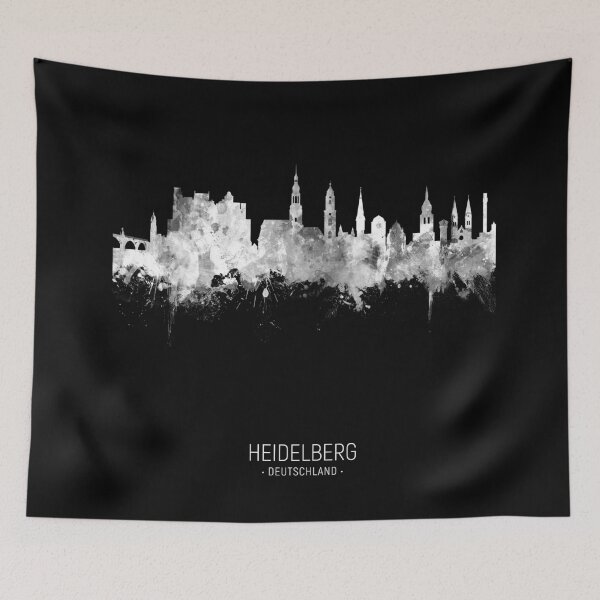 Item preview, Heidelberg Germany Skyline designed and sold by ArtPrints.