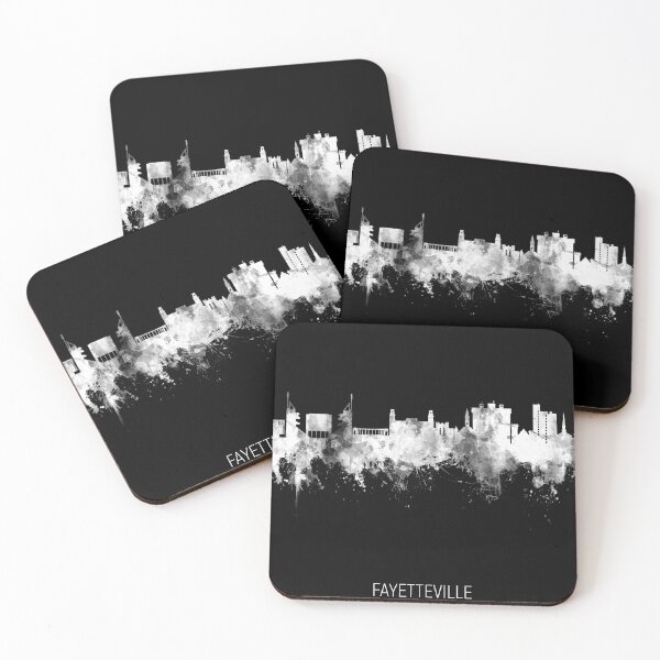 Item preview, Fayetteville Arkansas Skyline designed and sold by ArtPrints.