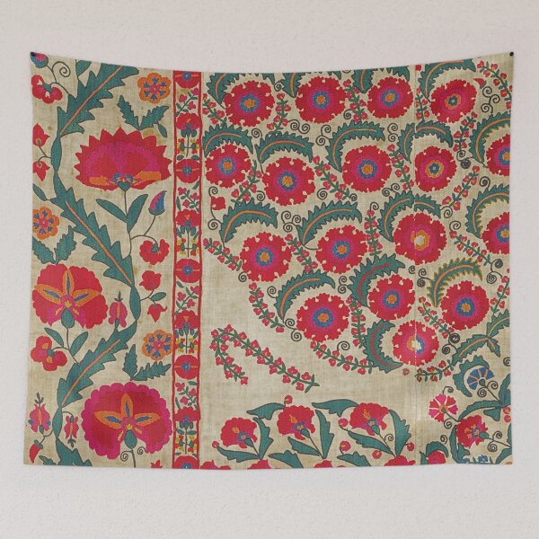 Item preview, Vintage Bohemian Suzani  designed and sold by hellcom.