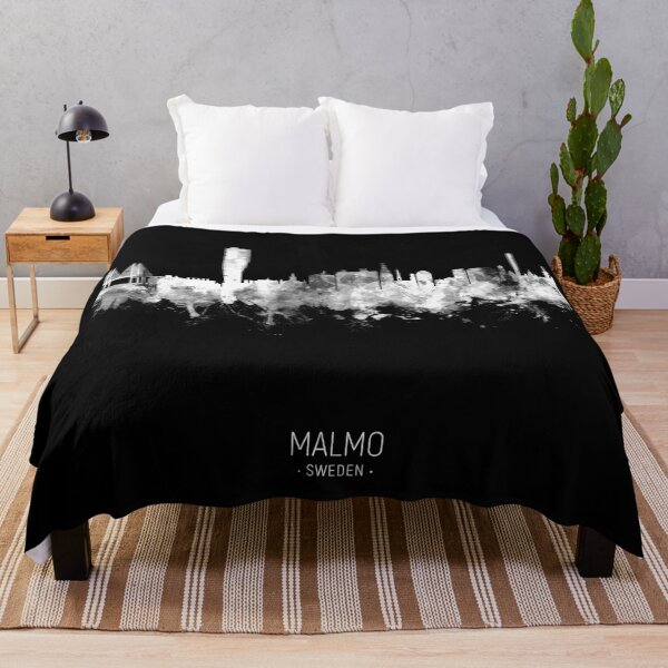 Item preview, Malmo Sweden Skyline designed and sold by ArtPrints.