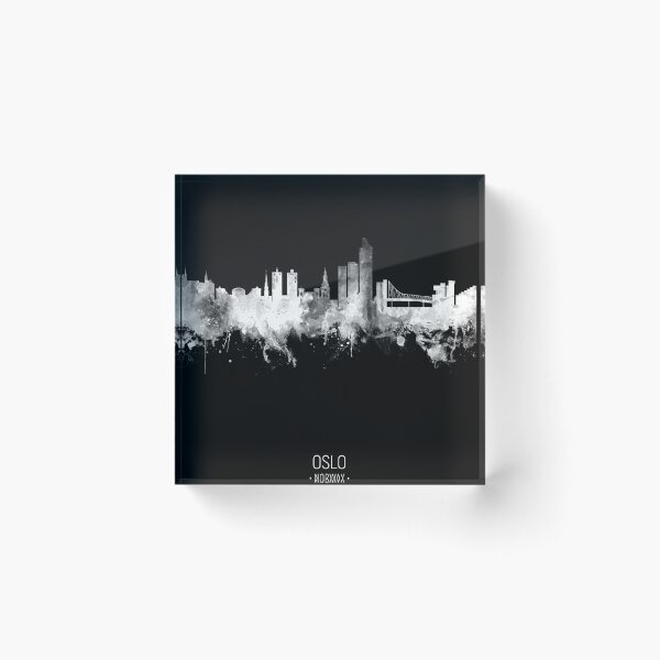 Item preview, Oslo Norway Skyline designed and sold by ArtPrints.
