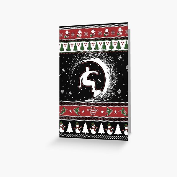 Item preview, Christmas Surfing designed and sold by GeniusDesignArt.