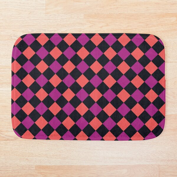 Item preview, Chequered Diagonal Purple Darkness designed and sold by zcabask.