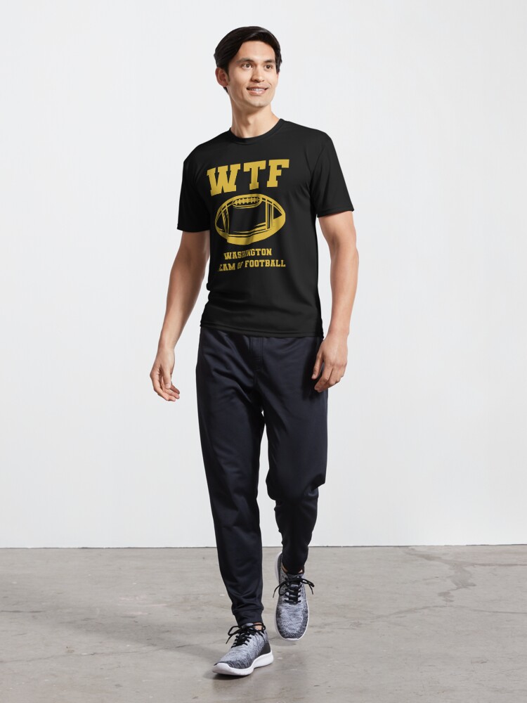 WTF Washington Team of Football Active T-Shirt for Sale by azmndesigns