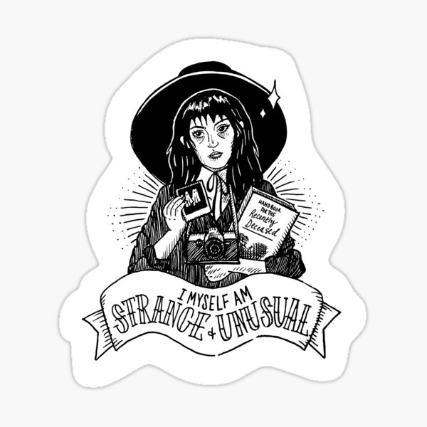 Lydia Deetz Sticker