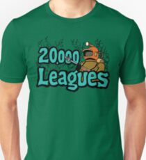 Camiseta ajustada 20,000 leguas debajo del mar