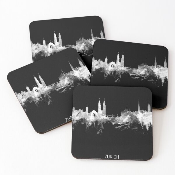 Item preview, Zurich Switzerland Skyline designed and sold by ArtPrints.