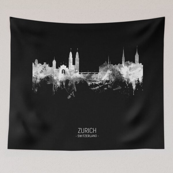 Item preview, Zurich Switzerland Skyline designed and sold by ArtPrints.