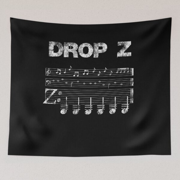 Item preview, Funny DROP Z - I Play in Drop Z Guitar Heavy-Metal designed and sold by WOTUFAKA.
