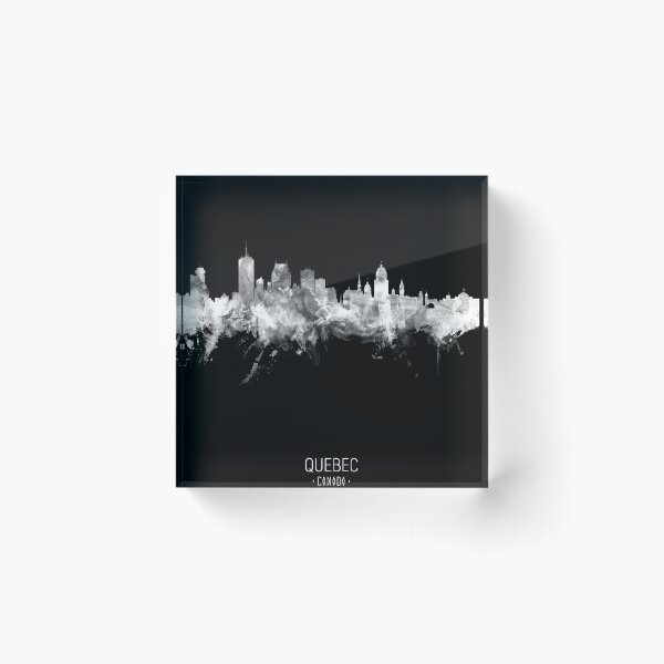 Item preview, Quebec Canada Skyline designed and sold by ArtPrints.