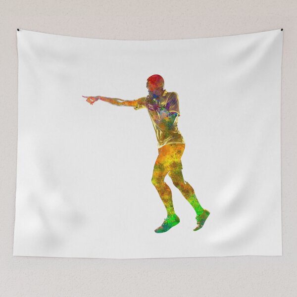Item preview, Referee in watercolor, signaling foul 01 designed and sold by paulrommer.