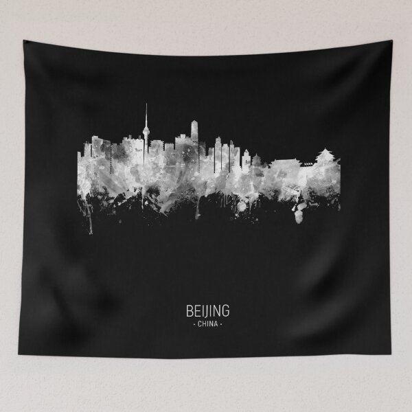 Item preview, Beijing China Skyline designed and sold by ArtPrints.