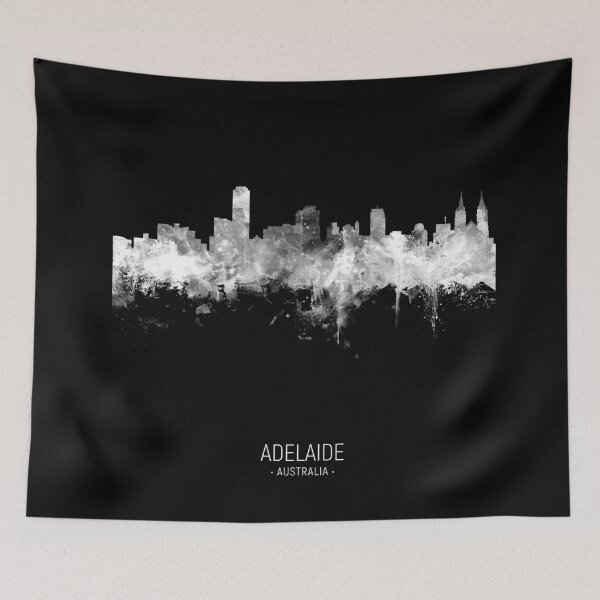 Item preview, Adelaide Australia Skyline designed and sold by ArtPrints.