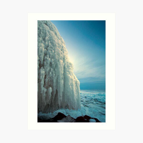 Last Light - Lake Superior Art Print