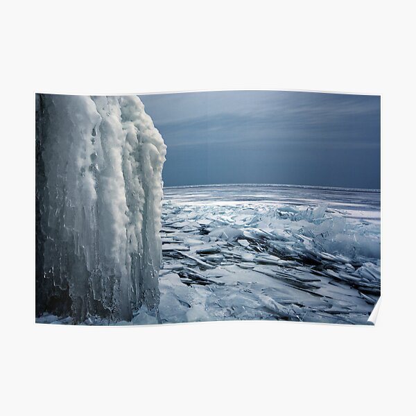 The Gray Hour - Lake Superior Poster