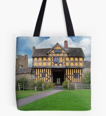 Stokesay Castle Entrance Tote Bag
