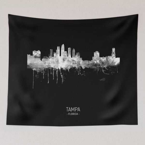Item preview, Tampa Florida Skyline designed and sold by ArtPrints.