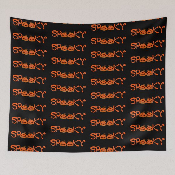 Item preview, SPOOKY - Orange designed and sold by PawsitiveMum.